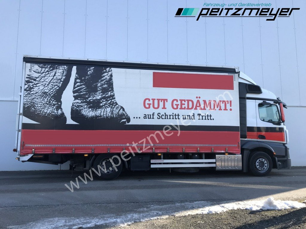 Curtainsider truck MERCEDES-BENZ Actros 1843 LL NR JUMBO+LBW: picture 8