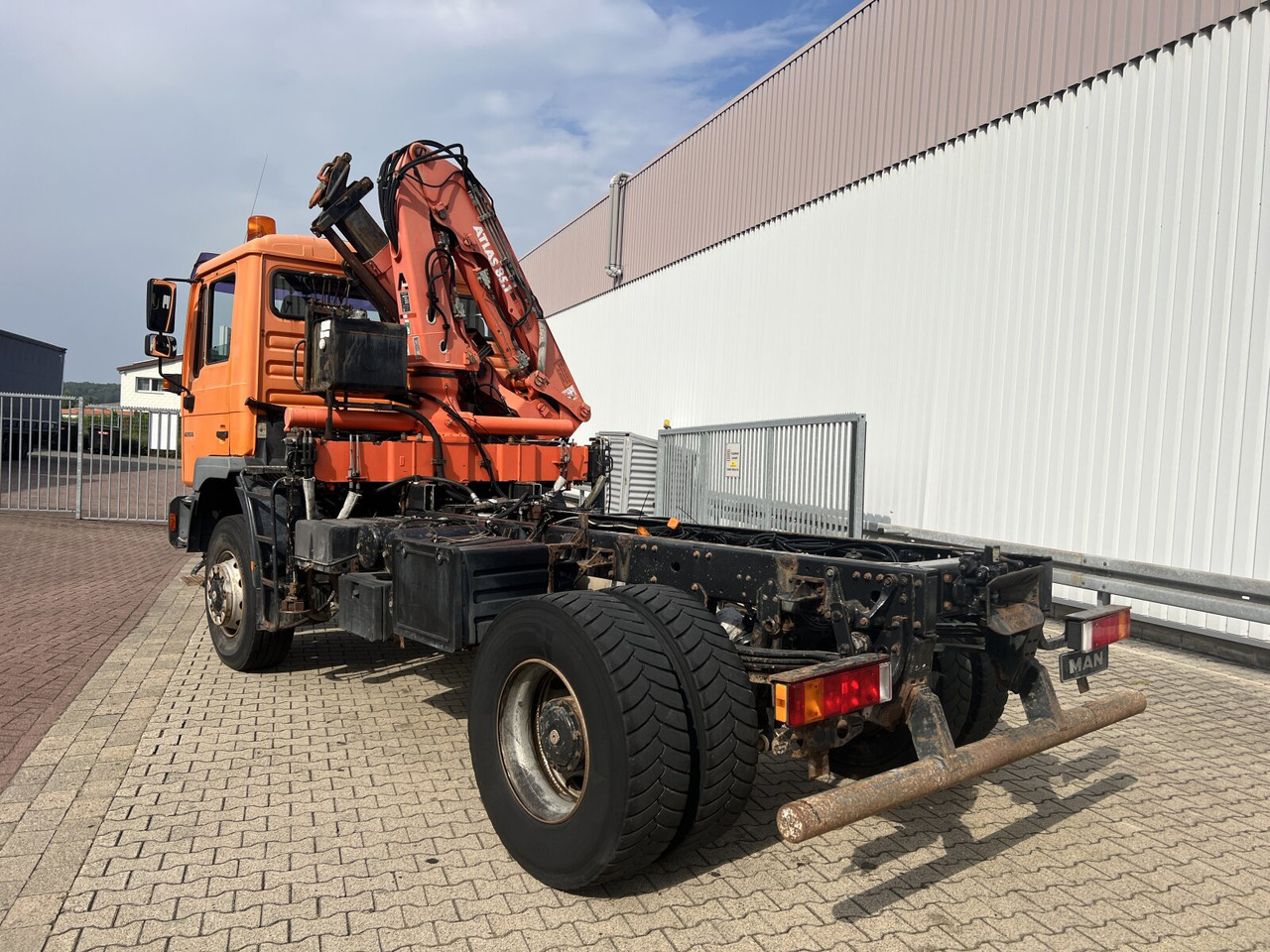 Cab chassis truck, Crane truck MAN 18.255 MAK 4x4 BB 18.255 MAK 4x4 BB, Kran Atlas AK 85.1 A1: picture 10 Cab chassis truck, Crane truck MAN 18.255 MAK 4x4 BB 18.255 MAK 4x4 BB, Kran Atlas AK 85.1 A1: picture 10