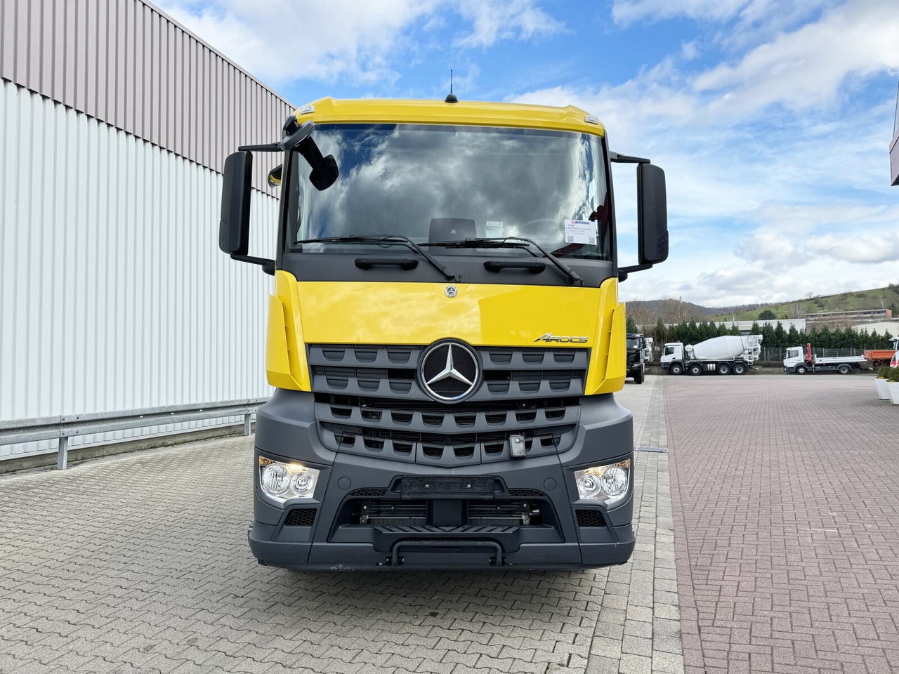 New Hook lift truck Mercedes-Benz Arocs 2642 L 6x2 Arocs 2642 L 6x2/42, Liftachse, Hiab 21S56 bis 6.5m Container: picture 8