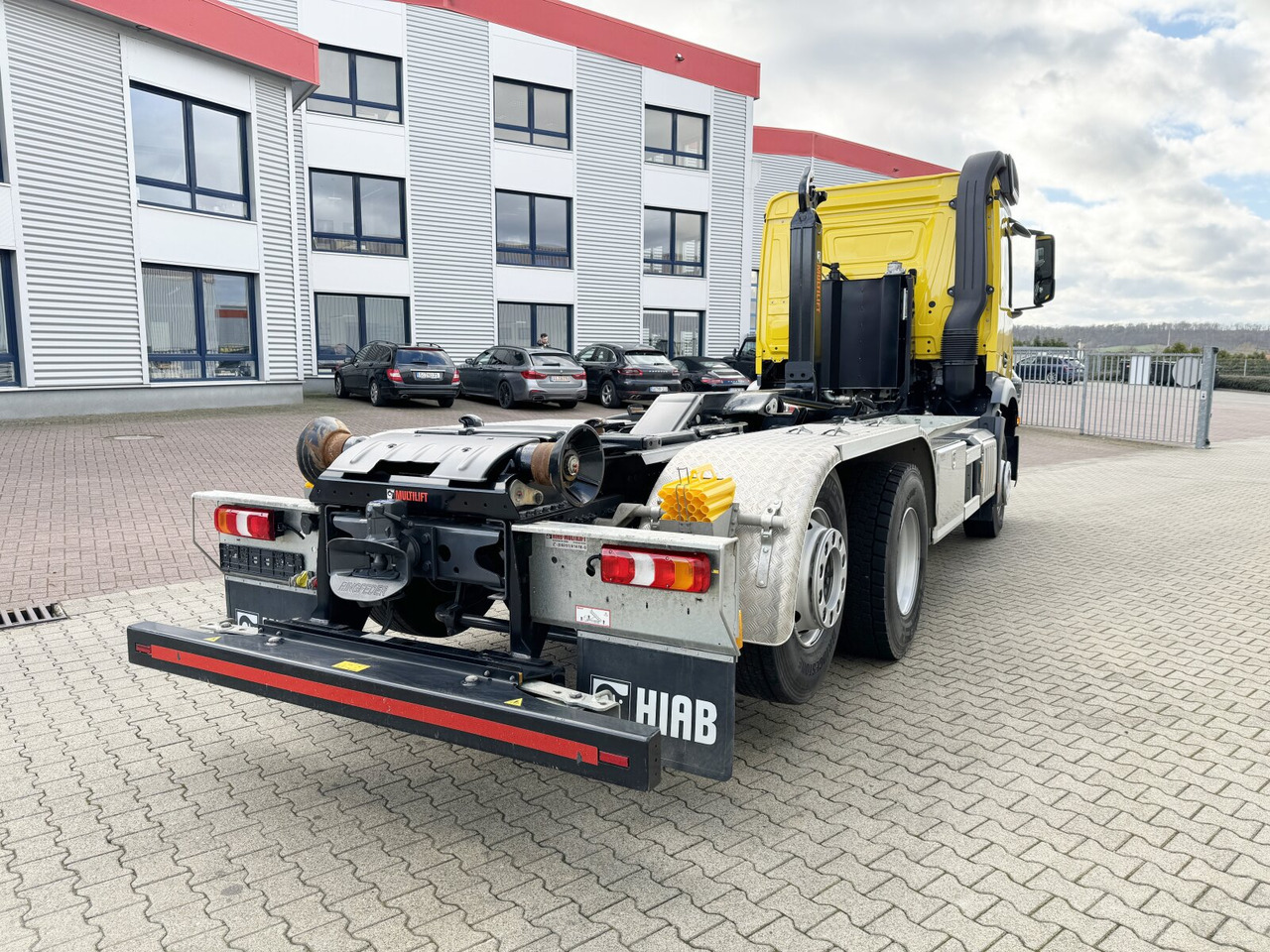 New Hook lift truck Mercedes-Benz Arocs 2642 L 6x2 Arocs 2642 L 6x2/42, Liftachse, Hiab 21S56 bis 6.5m Container: picture 10