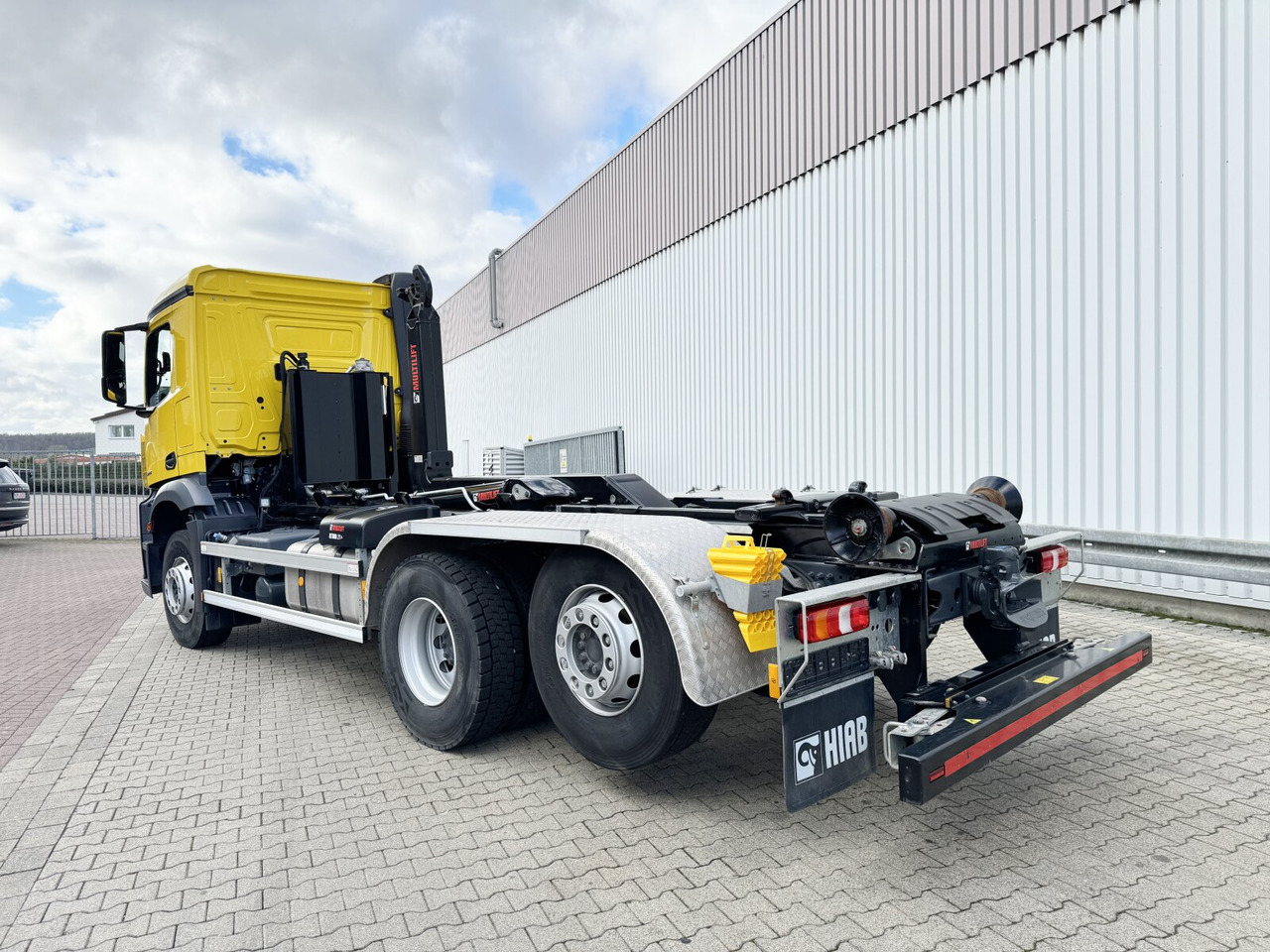 New Hook lift truck Mercedes-Benz Arocs 2642 L 6x2 Arocs 2642 L 6x2/42, Liftachse, Hiab 21S56 bis 6.5m Container: picture 12