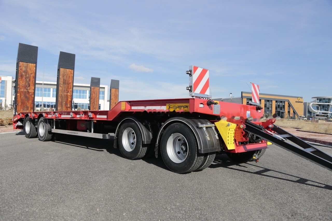 New Low loader trailer for transportation of heavy machinery Scorpion Trailer 2024 UNUSED 4 AXLE (MANUFACTURER COMPANY): picture 18