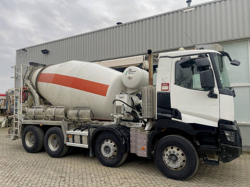 Concrete mixer Renault C 430 2015 8M3 betonmixer with belt: picture 10