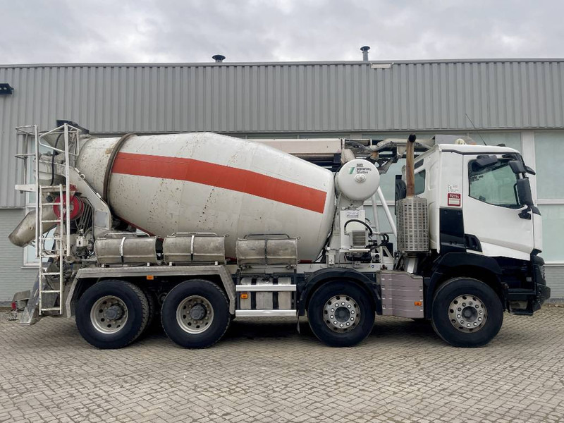 Concrete mixer Renault C 430 2015 8M3 betonmixer with belt: picture 9