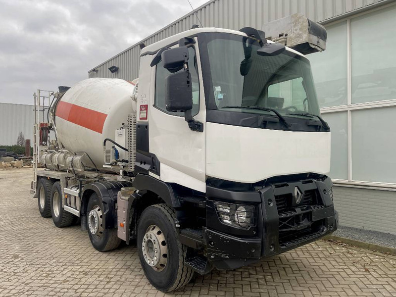 Concrete mixer Renault C 430 2015 8M3 betonmixer with belt: picture 11