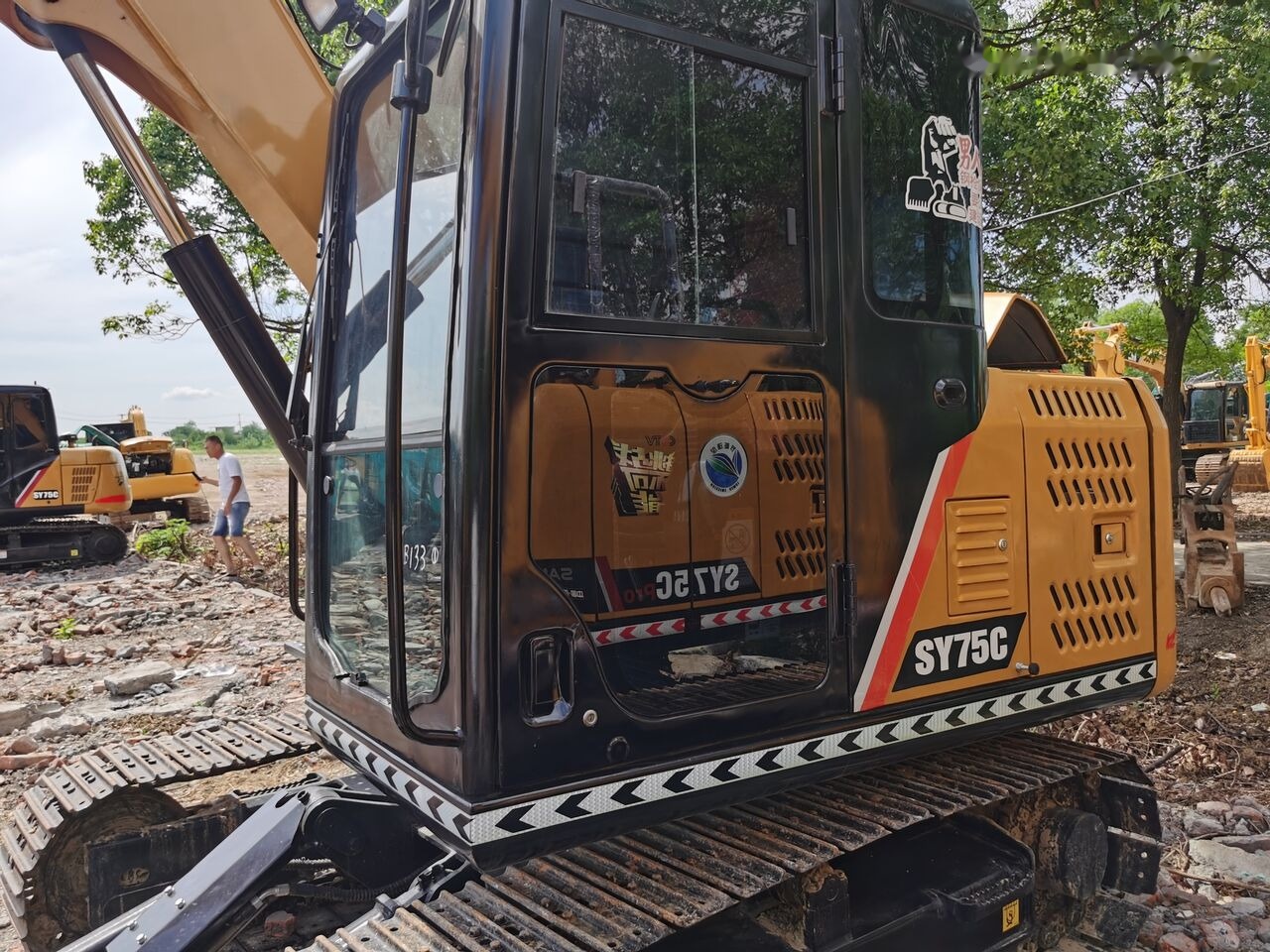 Crawler excavator Sany SY75C: picture 9 Crawler excavator Sany SY75C: picture 9