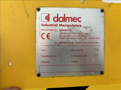 Food processing equipment Dalmec PRC Barrel drum lifter: picture 9