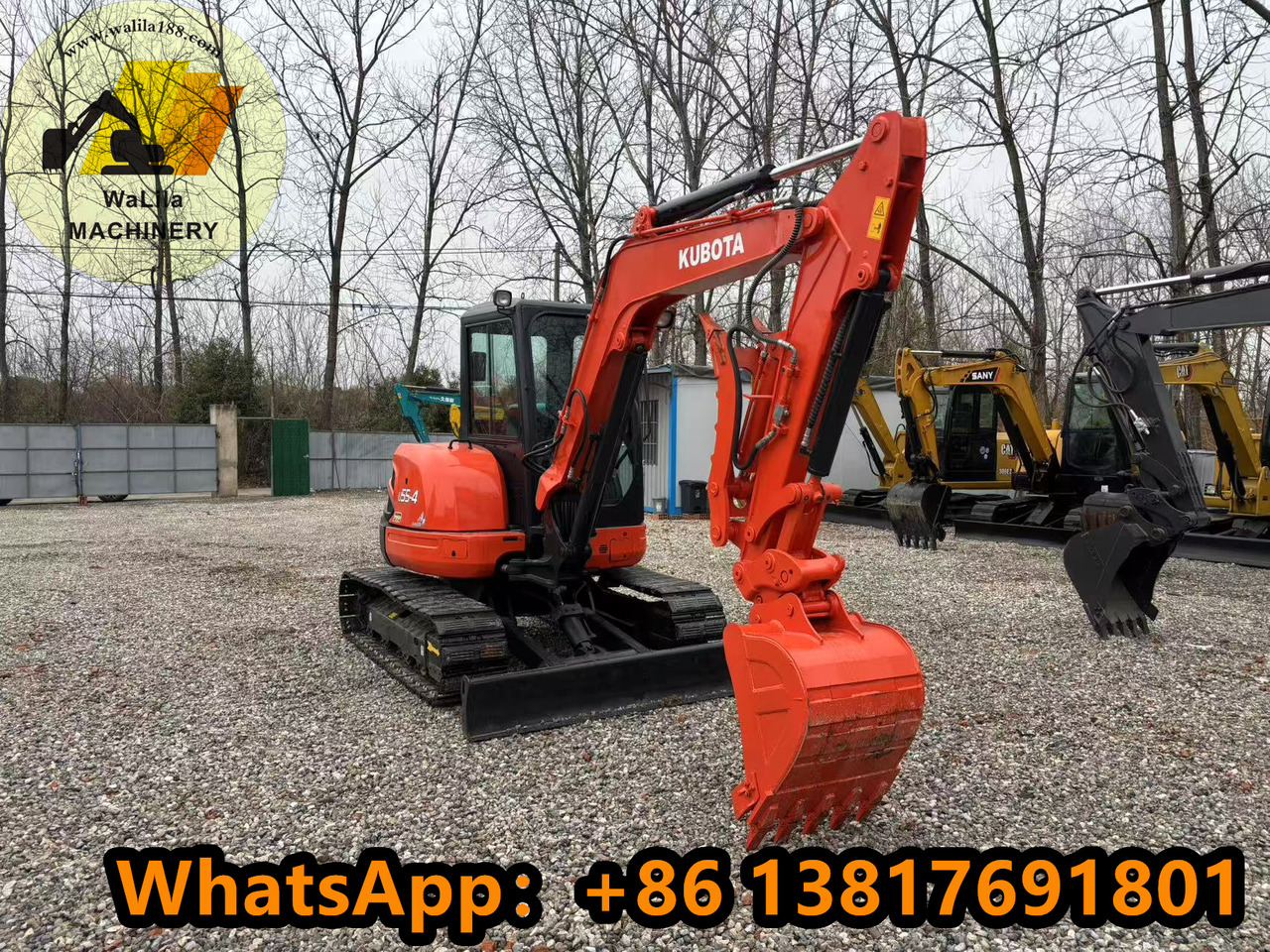 Mini excavator KUBOTA U55-4: picture 7