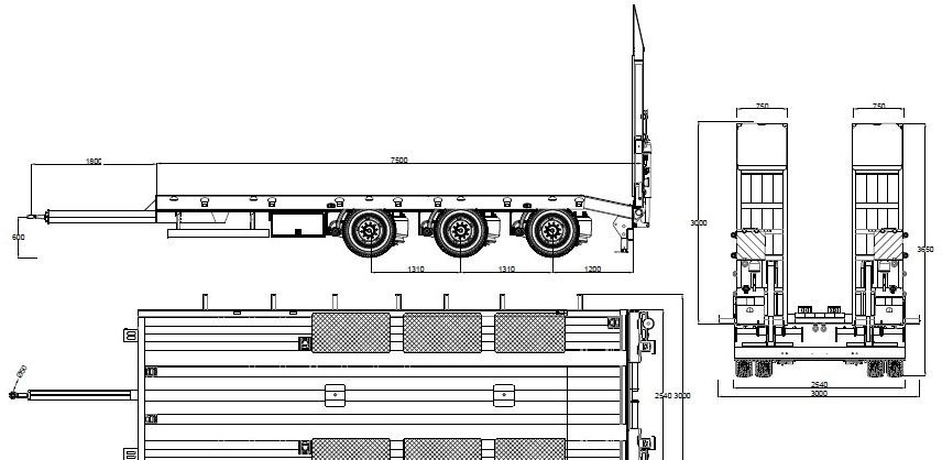 New Low loader trailer Scorpion Scorpion HKM1: picture 11