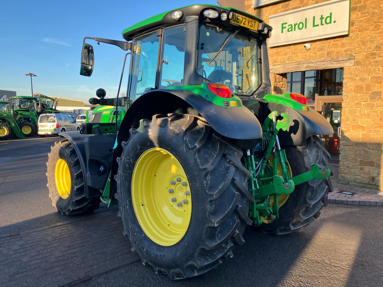 Farm tractor John Deere 6140M + 623M Loader: picture 8