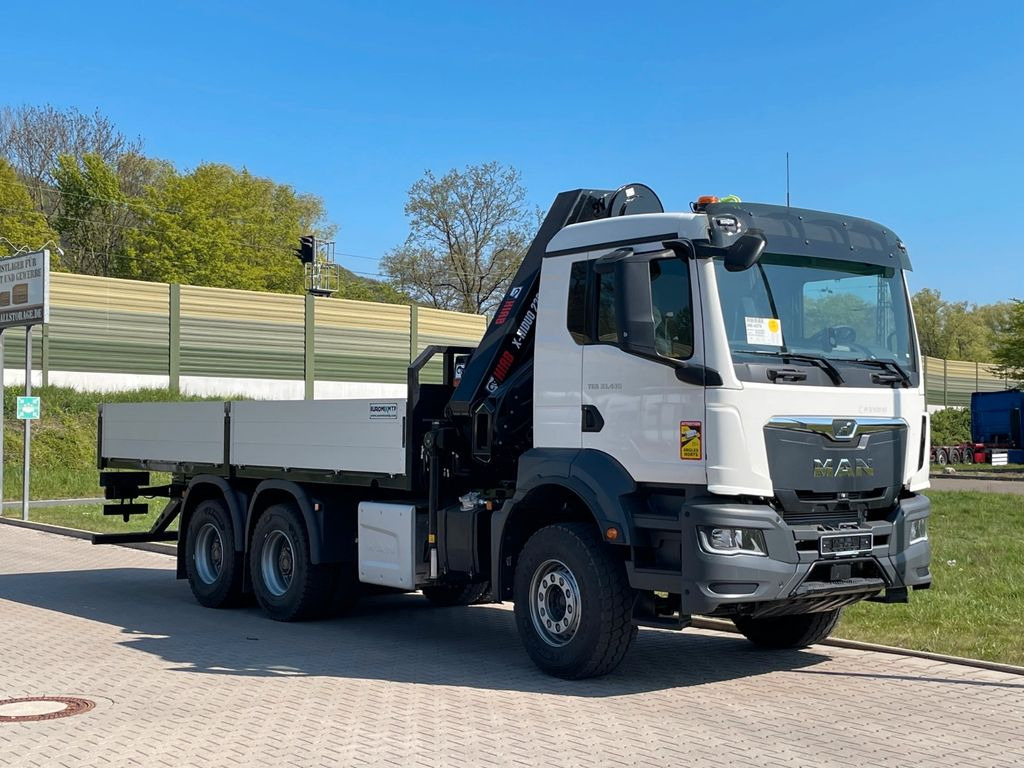 New Crane truck, Dropside/ Flatbed truck MAN TGS 33.440 6x4  HIAB 228-6: picture 8