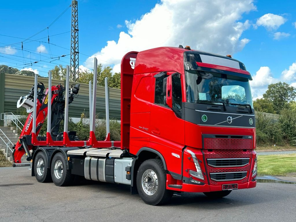 New Timber truck, Crane truck Volvo FH 540 6x4 LogLift EPSILON: picture 11