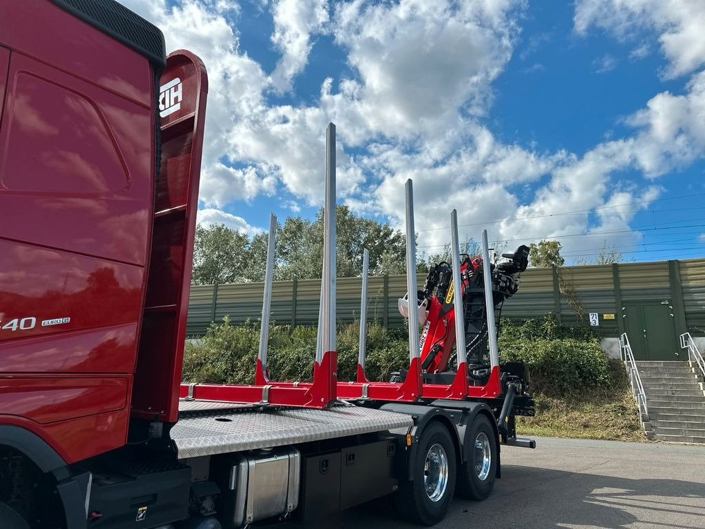 New Timber truck, Crane truck Volvo FH 540 6x4 LogLift EPSILON: picture 19