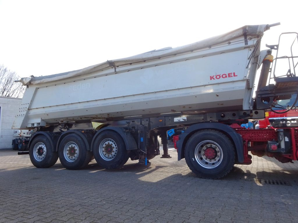 Tipper semi-trailer Kögel SKM24 Stahl Kippauflieger mit 3 Achsen: picture 6