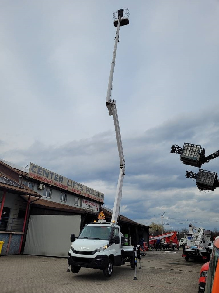 Truck mounted aerial platform CTE ZED 23.3 JH - 23m Iveco 35S12 - bucket truck boom: picture 16