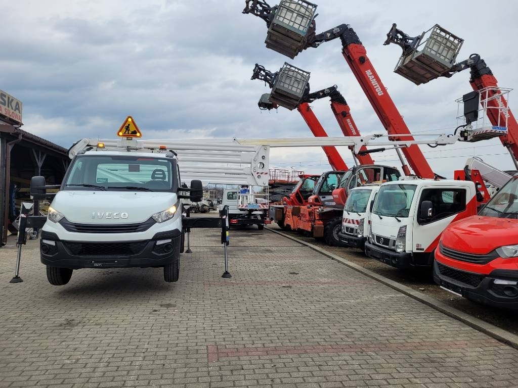 Truck mounted aerial platform CTE ZED 23.3 JH - 23m Iveco 35S12 - bucket truck boom: picture 21