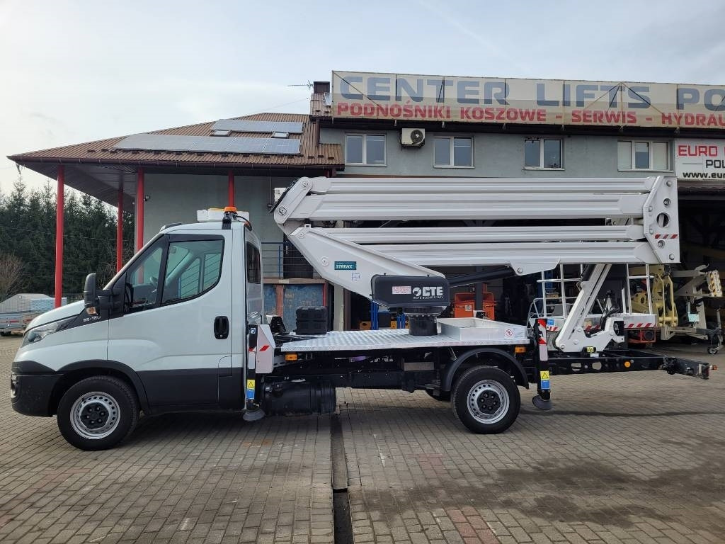 Truck mounted aerial platform CTE ZED 23.3 JH - 23m Iveco 35S12 - bucket truck boom: picture 6