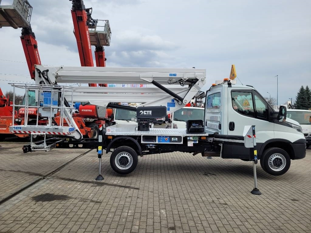 Truck mounted aerial platform CTE ZED 23.3 JH - 23m Iveco 35S12 - bucket truck boom: picture 7