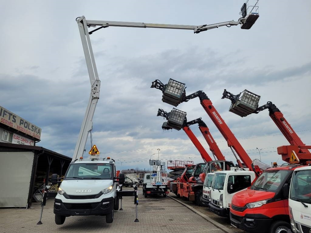 Truck mounted aerial platform CTE ZED 23.3 JH - 23m Iveco 35S12 - bucket truck boom: picture 19