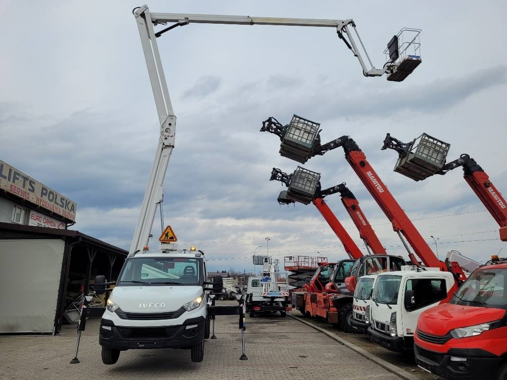 Truck mounted aerial platform CTE ZED 23.3 JH - 23m Iveco 35S12 - bucket truck boom: picture 17