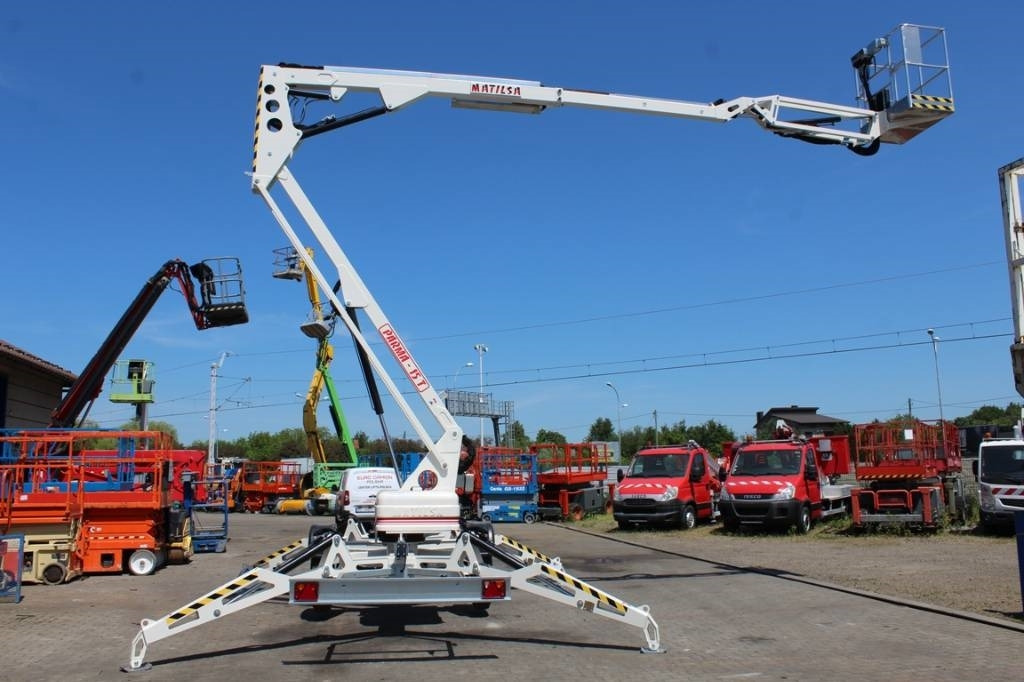 New Trailer mounted boom lift Matilsa Parma 15T - 15 m trailer lift Genie Niftylift: picture 8