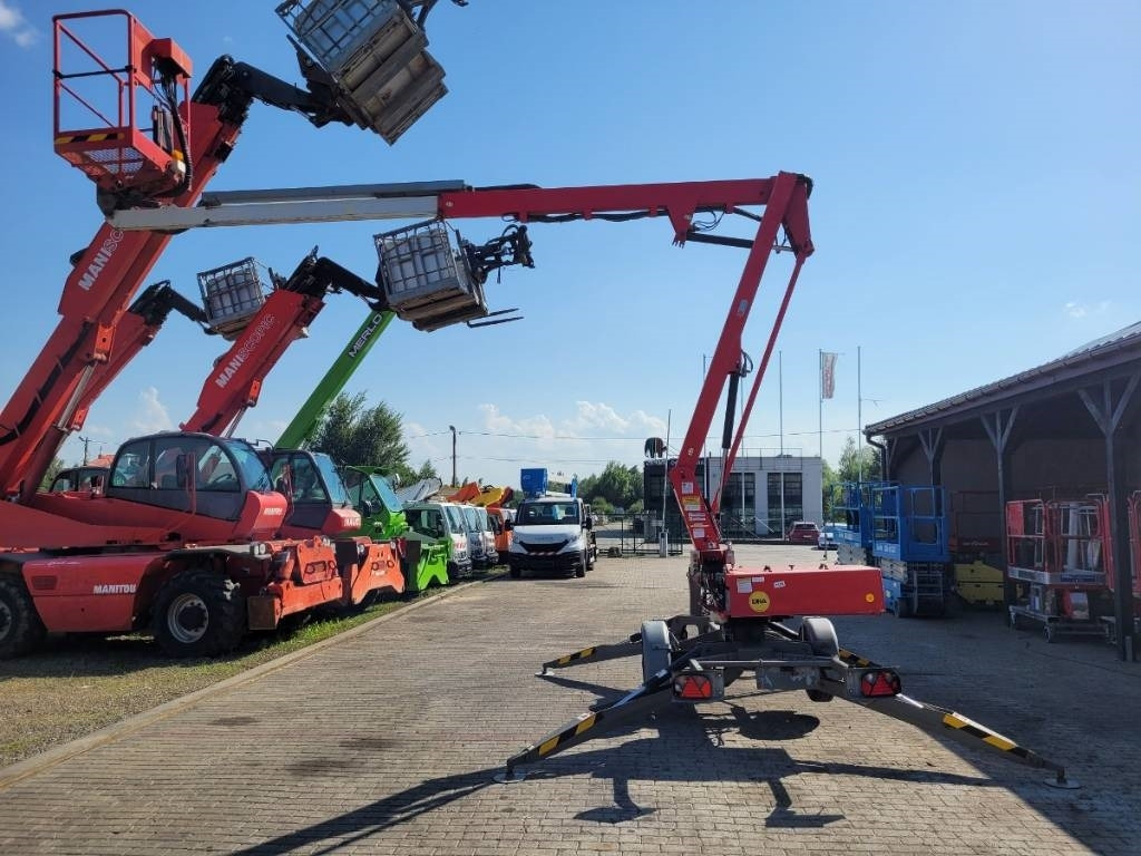 Trailer mounted boom lift Niftylift 120 TET bi-energy - 12 m trailer lift genie tz34: picture 6