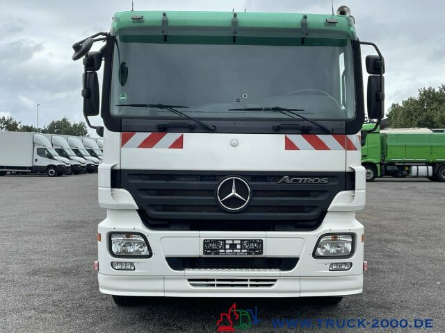 Dropside/ Flatbed truck, Crane truck Mercedes-Benz Actros 3244 Hiab 377 FlyJib+ Winde Hakenhöhe 30m: picture 7