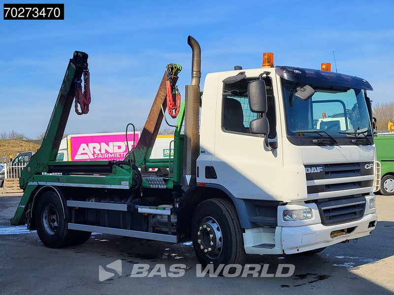 Skip loader truck DAF CF75.310 4X2 NL-Truck 14tons Hiab Skiploader Automatic Euro 5: picture 16