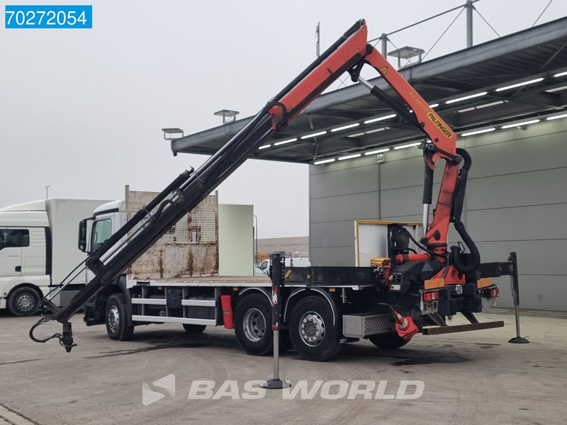 Dropside/ Flatbed truck, Crane truck Mercedes-Benz Arocs 2536 6X2 Palfinger PK 16002 Crane Lenkasche Euro 6: picture 7