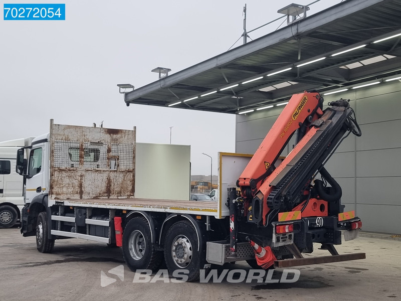 Dropside/ Flatbed truck, Crane truck Mercedes-Benz Arocs 2536 6X2 Palfinger PK 16002 Crane Lenkasche Euro 6: picture 9