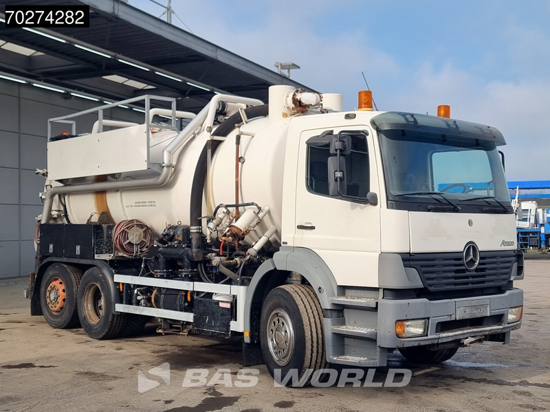 Vacuum truck Mercedes-Benz Atego 2628 6X2 Koks12.0H2 Vacuum truck 12.000ltr Manual Lift+Lenkachse Euro 3: picture 6