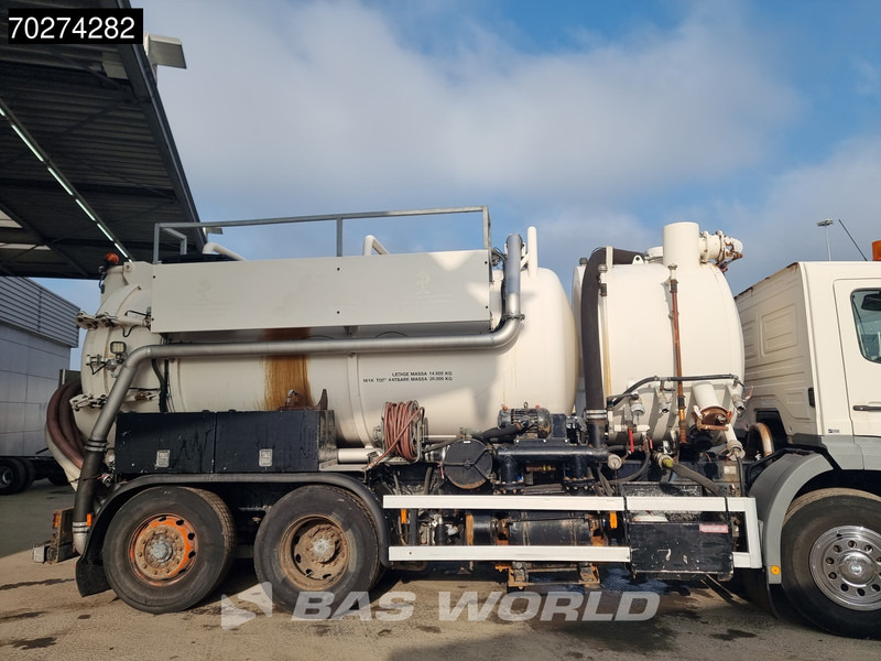 Vacuum truck Mercedes-Benz Atego 2628 6X2 Koks12.0H2 Vacuum truck 12.000ltr Manual Lift+Lenkachse Euro 3: picture 10