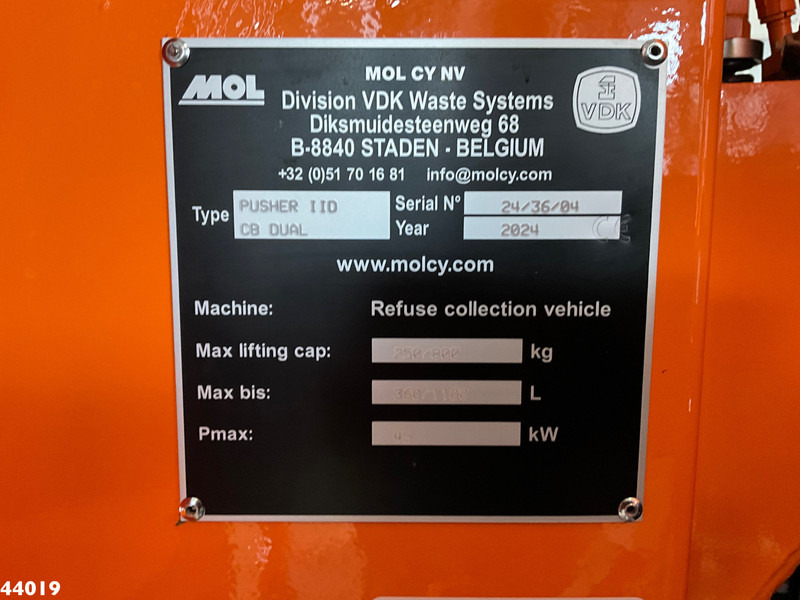 Leasing of MAN TGS 26.360 VDK 21m³, 2 compartimenten + weighing system MAN TGS 26.360 VDK 21m³, 2 compartimenten + weighing system: picture 18