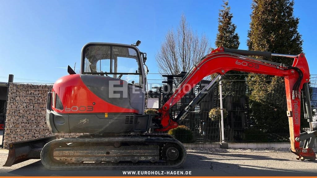 Mini excavator Wacker Neuson Minibagger 6003, Schnellwechsler MS03, Knickmatik: picture 14