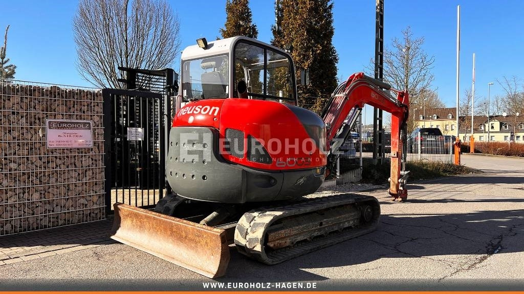 Mini excavator Wacker Neuson Minibagger 6003, Schnellwechsler MS03, Knickmatik: picture 13