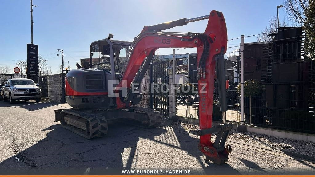 Mini excavator Wacker Neuson Minibagger 6003, Schnellwechsler MS03, Knickmatik: picture 15