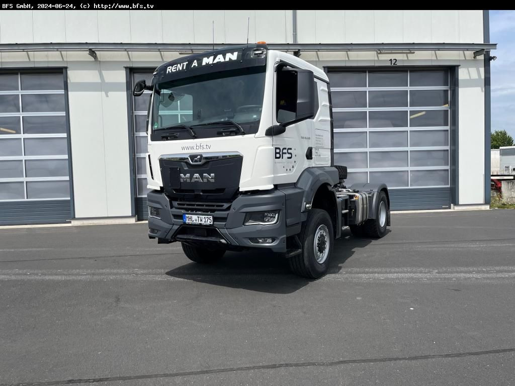 Tractor unit MAN TGS (TG3) 18.520 4x4 BL SA hohe Bauart, Kipphydr: picture 1