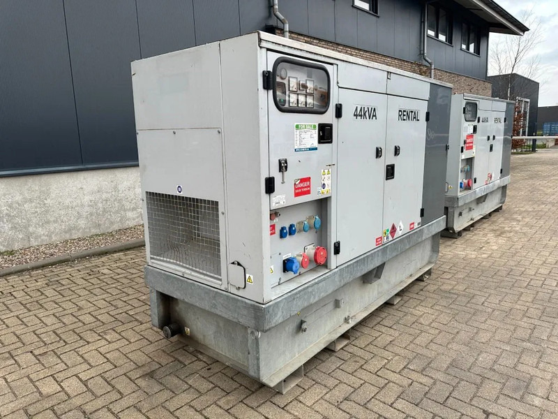 Generator set Europower EPUS44TDE Kubota Leroy Somer 44 kVA Supersilent Rental generatorset: picture 19