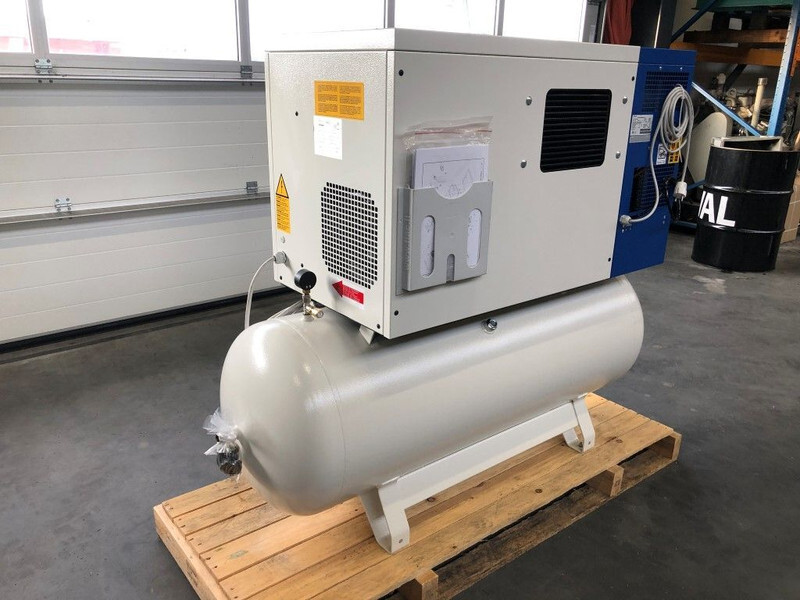 New Air compressor Fiac New Silver D 7.5 / 300 Silent 5.5 kW 720 L / min 10 bar Elektrische Schroefcompressor met ketel en droger: picture 14