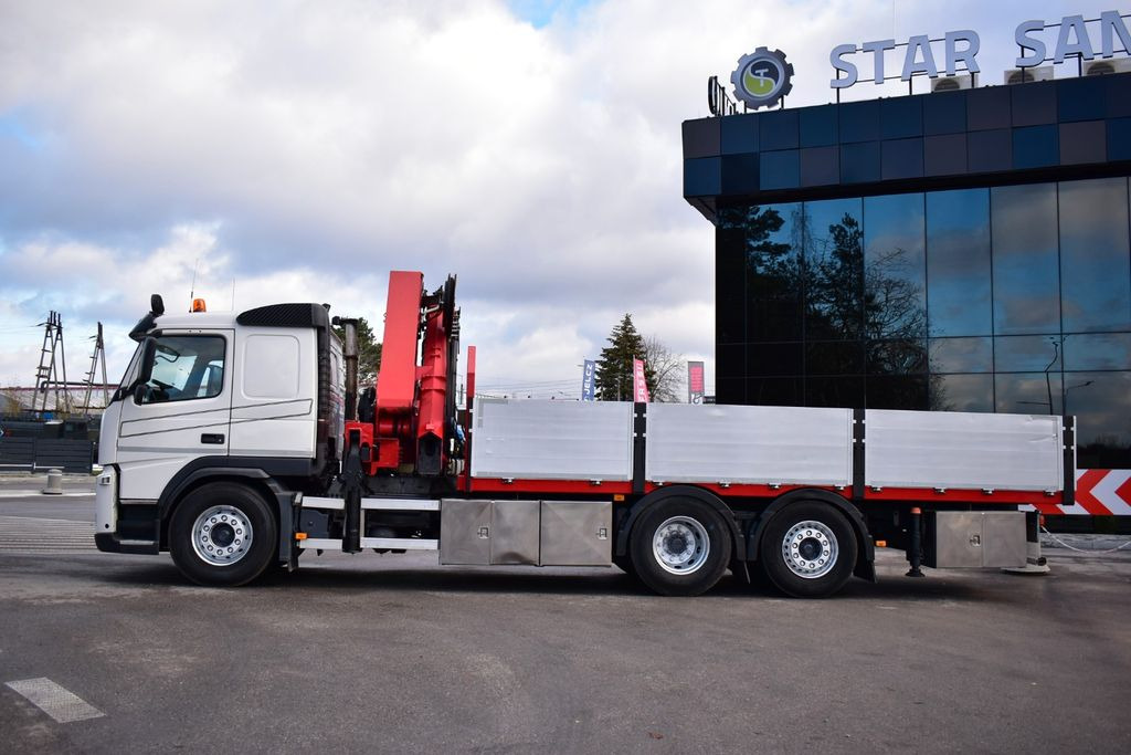 Crane truck, Dropside/ Flatbed truck Volvo FM 460 6x2 HMF 3000 K7 KRAN Crane: picture 27