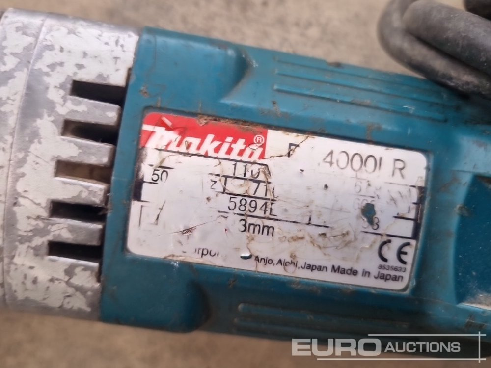 Construction equipment Makita 110 Volt Angle Drill: picture 14